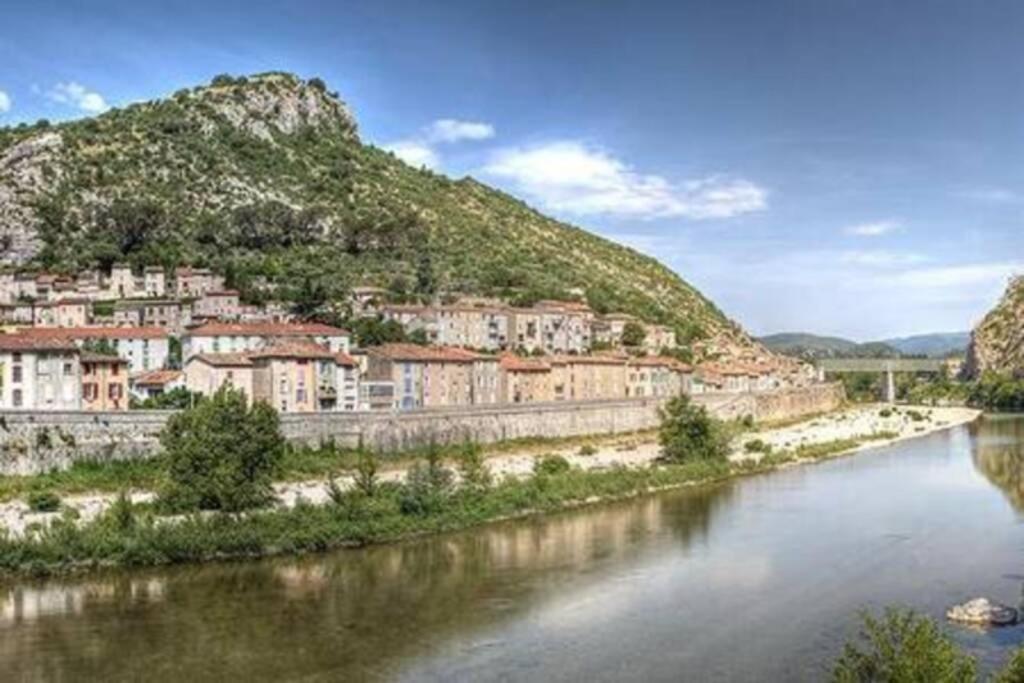 Charmant Chalet Pour 2 Personnes Spa Prive Massillargues-Attuech Dış mekan fotoğraf
