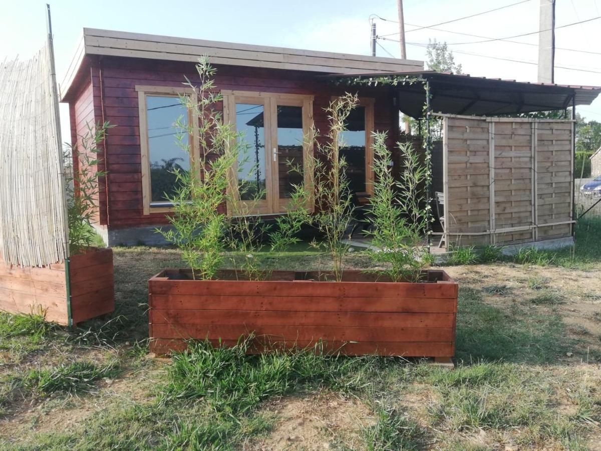 Charmant Chalet Pour 2 Personnes Spa Prive Massillargues-Attuech Dış mekan fotoğraf