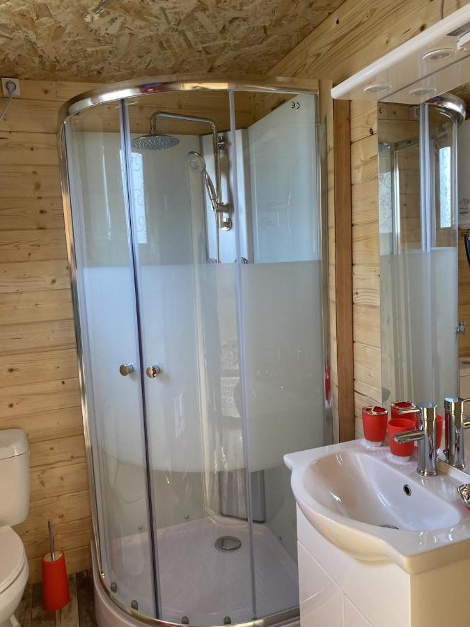 Charmant Chalet Pour 2 Personnes Spa Prive Massillargues-Attuech Dış mekan fotoğraf
