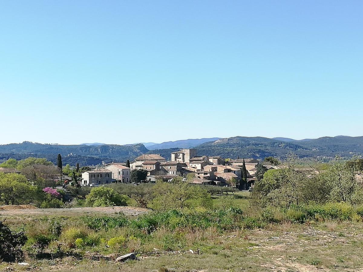Charmant Chalet Pour 2 Personnes Spa Prive Massillargues-Attuech Dış mekan fotoğraf