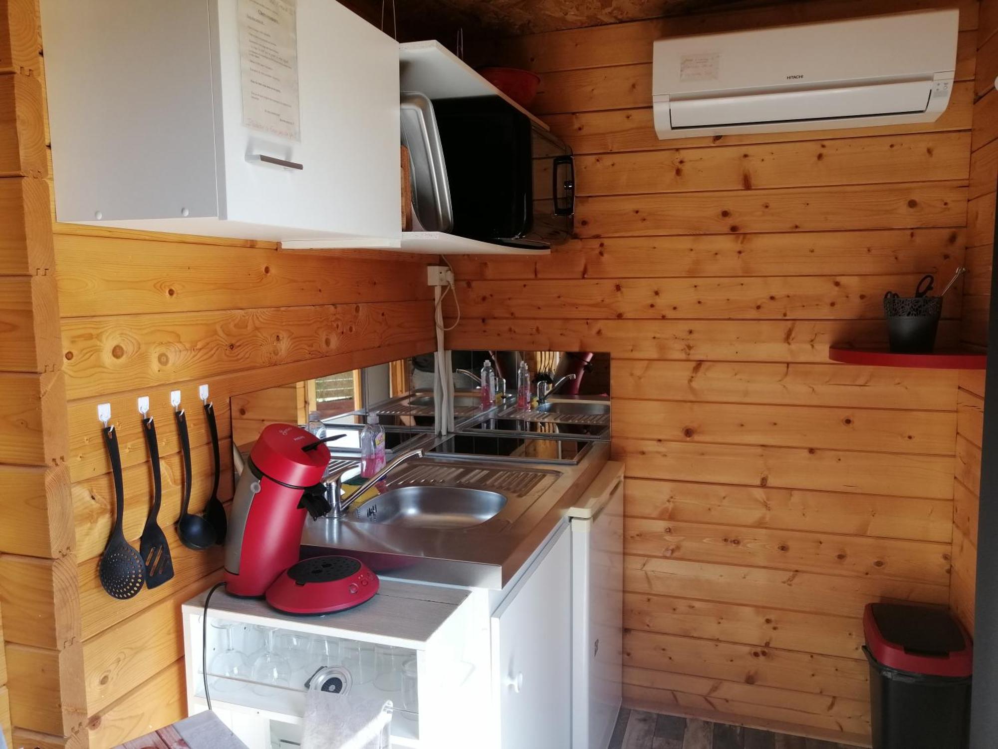 Charmant Chalet Pour 2 Personnes Spa Prive Massillargues-Attuech Dış mekan fotoğraf